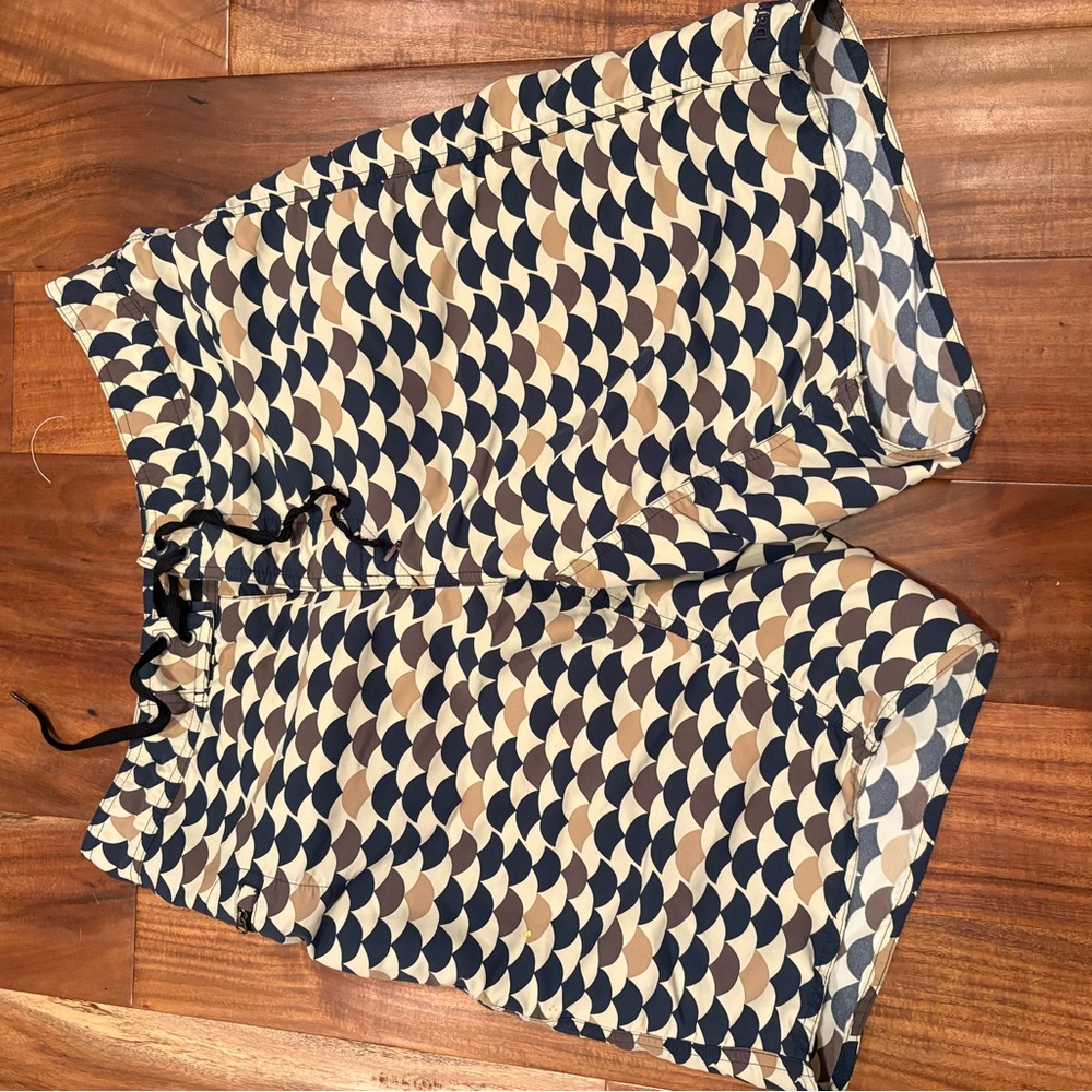 Patagonia Men’s Swim Trunks‎ Retro Print Size 32 Board Shorts (0550)